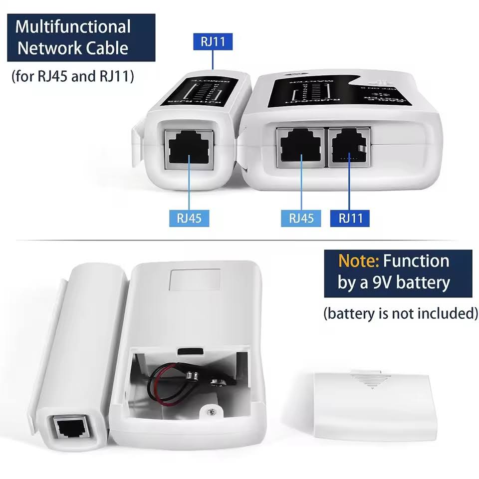 Testeur de Câbles Réseau et Téléphonique